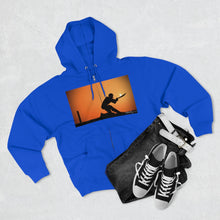 Load image into Gallery viewer, Sunset Cricket Hooded Zip Sweatshirt
