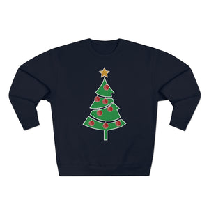 Cricket Ball Christmas Tree Jumper