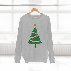 Cricket Ball Christmas Tree Jumper