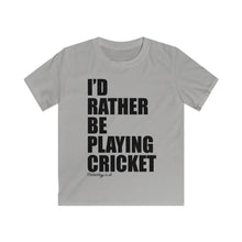 Load image into Gallery viewer, I&#39;d rather Be Playing Cricket T-Shirt
