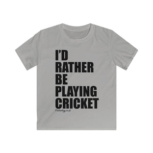 I'd rather Be Playing Cricket T-Shirt