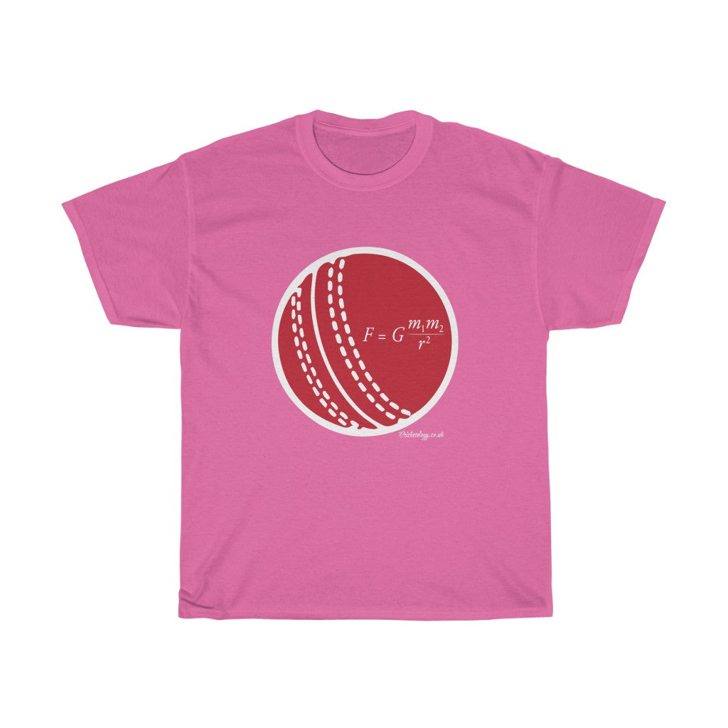 Gravity Equation Cricket Ball T-Shirt