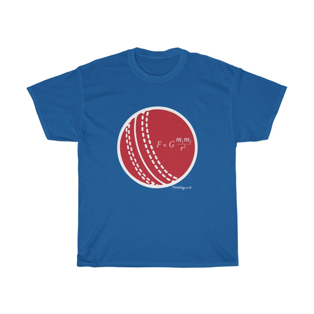 Gravity Equation Cricket Ball T-Shirt