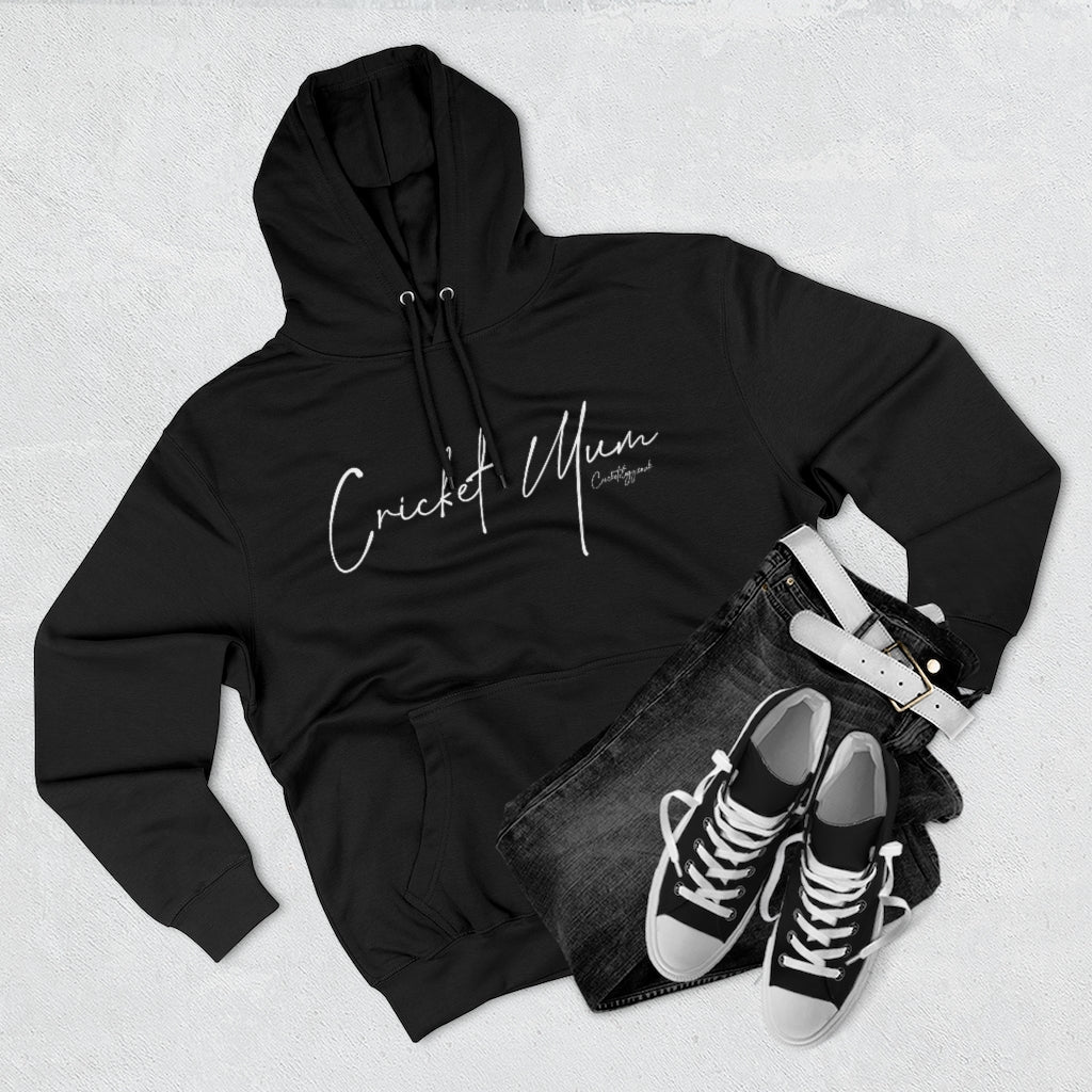 Cricket Mum Hoody White