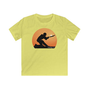 Kids Sunset Cricket T-Shirt