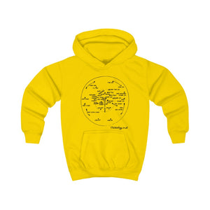 Fielding Positions Kids Hoodie