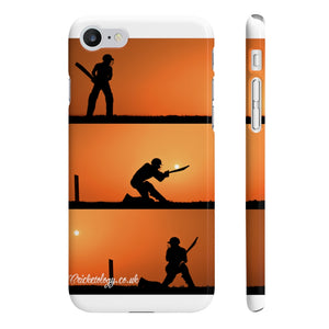 Sunset Cricket Phone Cases