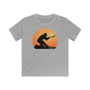 Kids Sunset Cricket T-Shirt