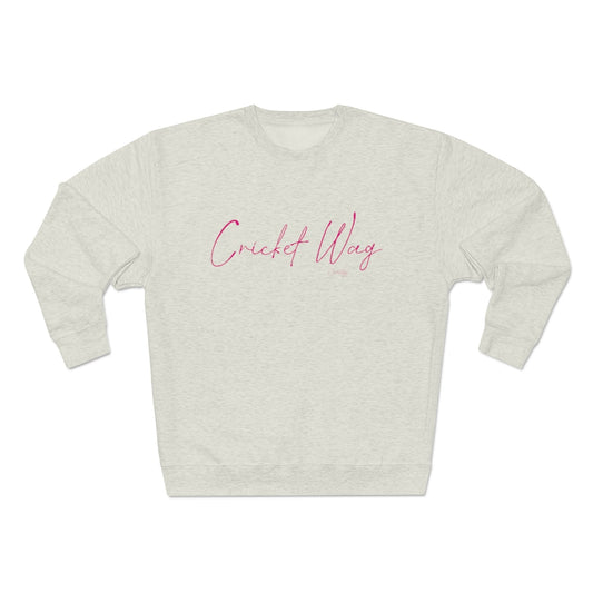 Cricket WAG Sweatshirt Pink