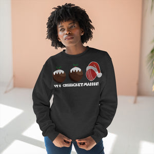 Cricket Ball Christmas Pudding Jumper