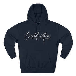 Cricket Mum Hoody White
