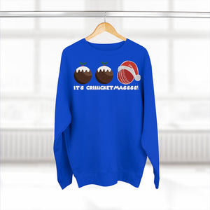 Cricket Ball Christmas Pudding Jumper