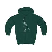 Load image into Gallery viewer, Bio-Mechanic Bowler Kids Hoodie
