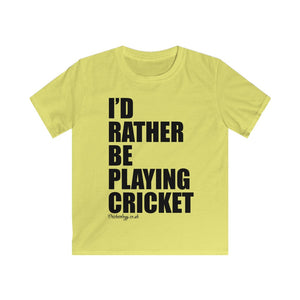 I'd rather Be Playing Cricket T-Shirt