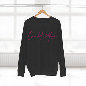 Cricket Mum Sweatshirt Pink