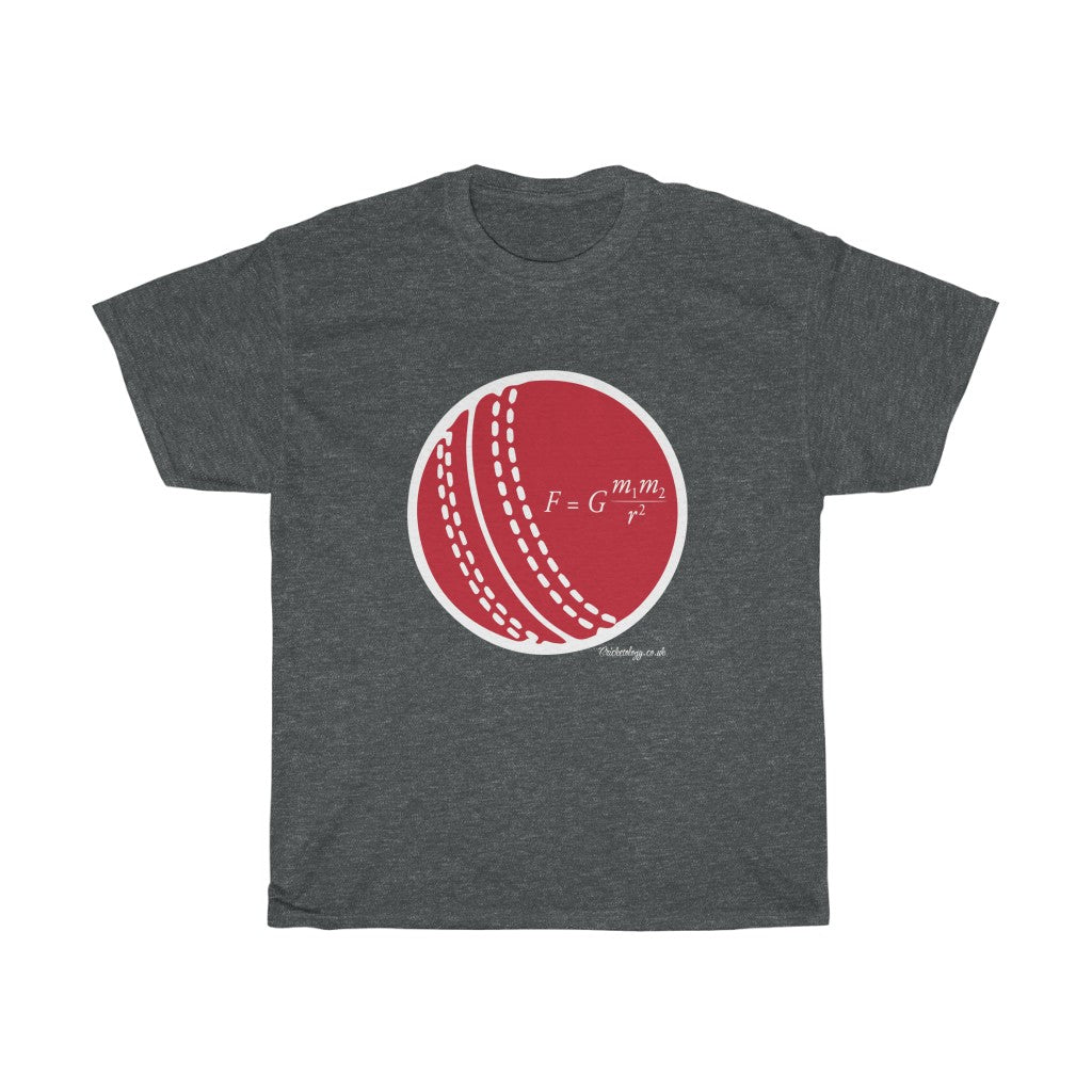 Gravity Equation Cricket Ball T-Shirt