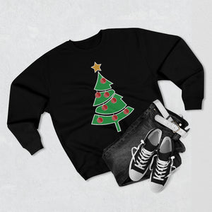 Cricket Ball Christmas Tree Jumper