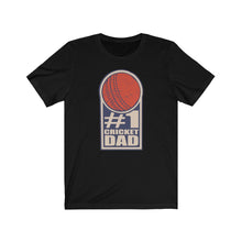 Load image into Gallery viewer, #1 Cricket Dad T-Shirt
