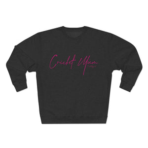 Cricket Mum Sweatshirt Pink