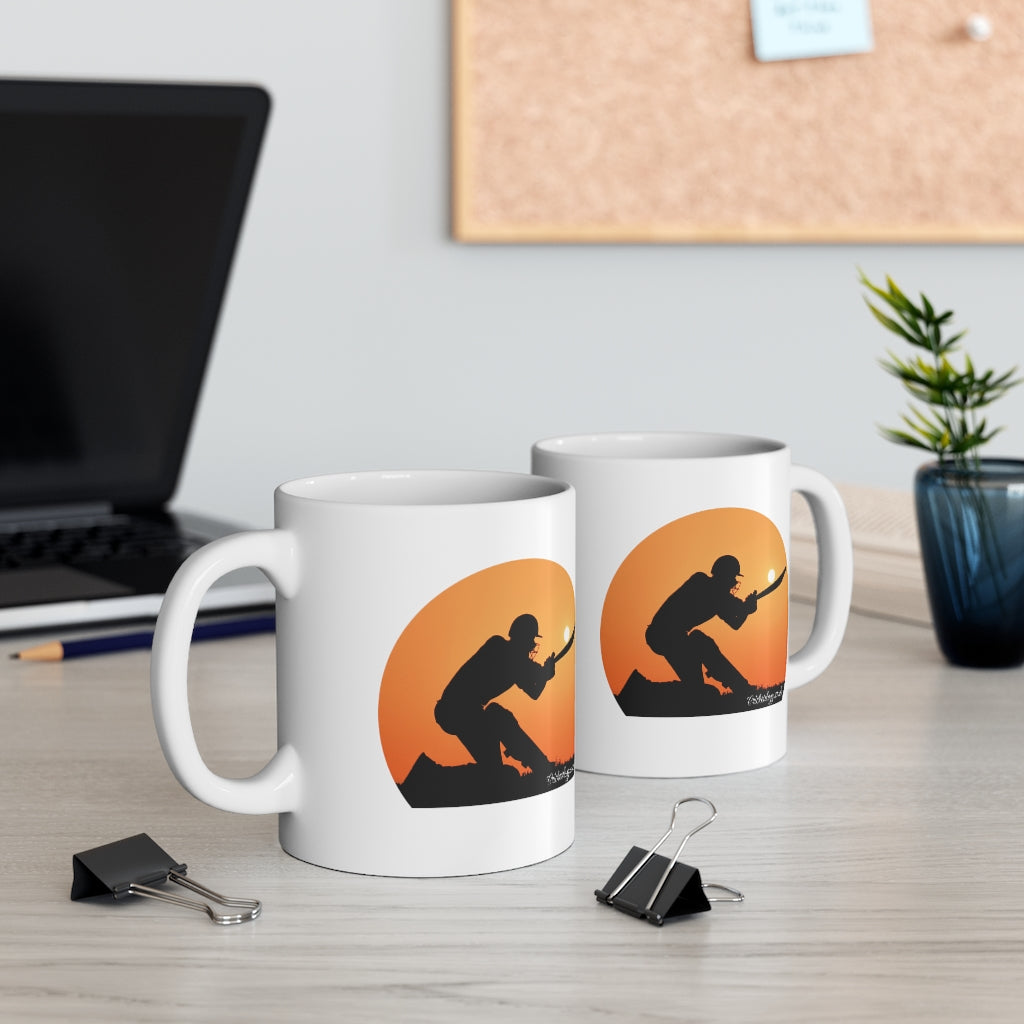 SUNSET CRICKET MUG