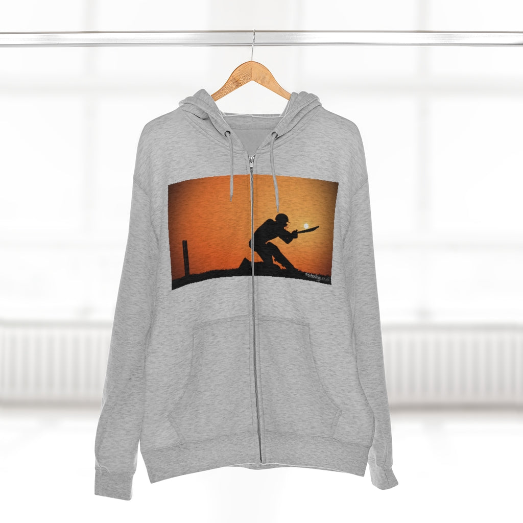 Sunset Cricket Hooded Zip Sweatshirt