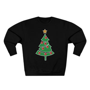 Cricket Ball Christmas Tree Jumper