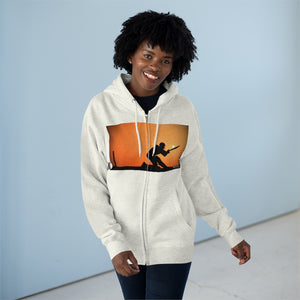 Sunset Cricket Hooded Zip Sweatshirt