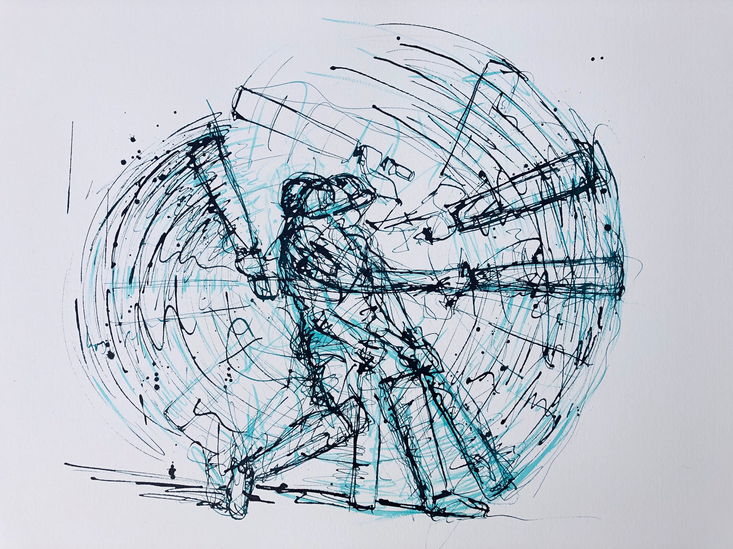 Don Bradman Limited Edition Artwork Print
