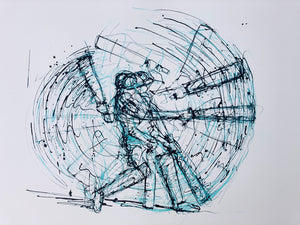 Don Bradman Limited Edition Artwork Print