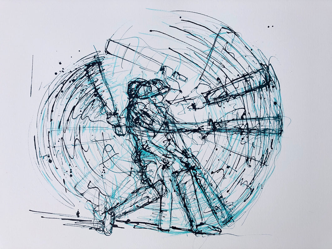 Don Bradman Limited Edition Artwork Print