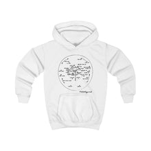 Load image into Gallery viewer, Fielding Positions Kids Hoodie
