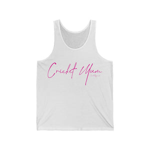 Cricket Mum Tank Top Pink