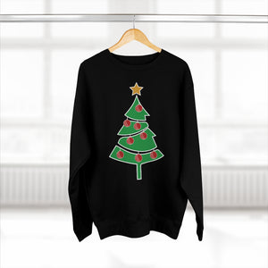 Cricket Ball Christmas Tree Jumper