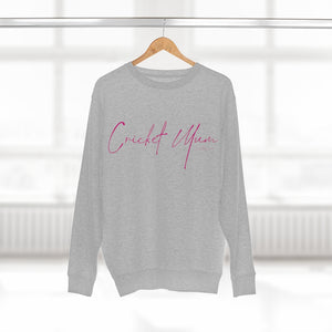 Cricket Mum Sweatshirt Pink