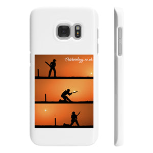 Sunset Cricket Slim Phone Cases
