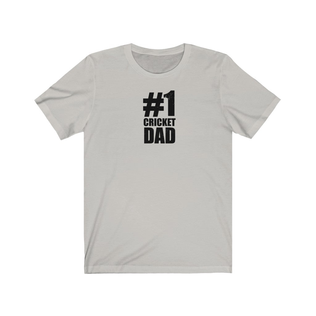 #1 Cricket Dad T-Shirt