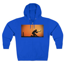Load image into Gallery viewer, Sunset Cricket Hooded Zip Sweatshirt

