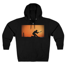 Load image into Gallery viewer, Sunset Cricket Hooded Zip Sweatshirt
