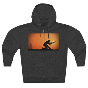 Sunset Cricket Hooded Zip Sweatshirt