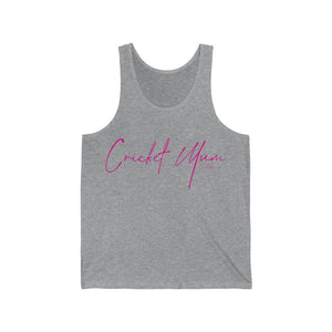 Cricket Mum Tank Top Pink