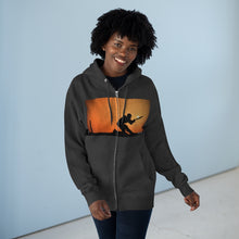 Load image into Gallery viewer, Sunset Cricket Hooded Zip Sweatshirt
