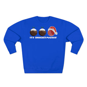 Cricket Ball Christmas Pudding Jumper
