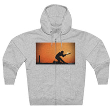 Load image into Gallery viewer, Sunset Cricket Hooded Zip Sweatshirt
