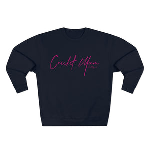 Cricket Mum Sweatshirt Pink