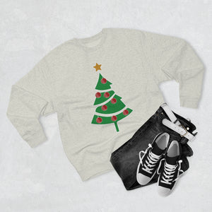 Cricket Ball Christmas Tree Jumper