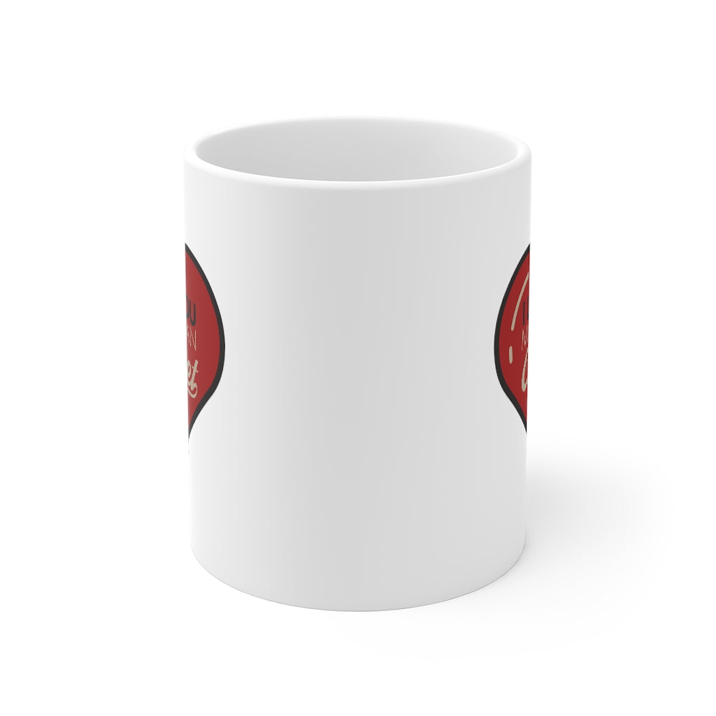 I Love You more than Cricket Mug