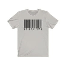 Load image into Gallery viewer, Cricket Dad Barcode T-Shirt
