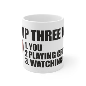 My top three Loves Cricket Mug