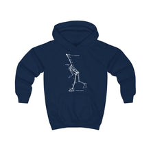 Load image into Gallery viewer, Bio-Mechanic Bowler Kids Hoodie
