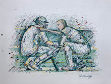 Load image into Gallery viewer, Brett Lee Andrew Flintoff Original Artwork
